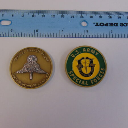 Special Forces HALO Rigger Challenge Coin