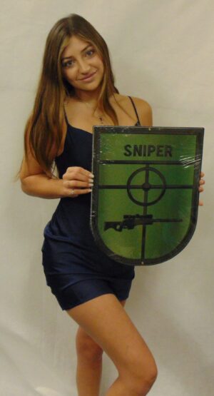 Sniper Metal Sign 13 x 18"