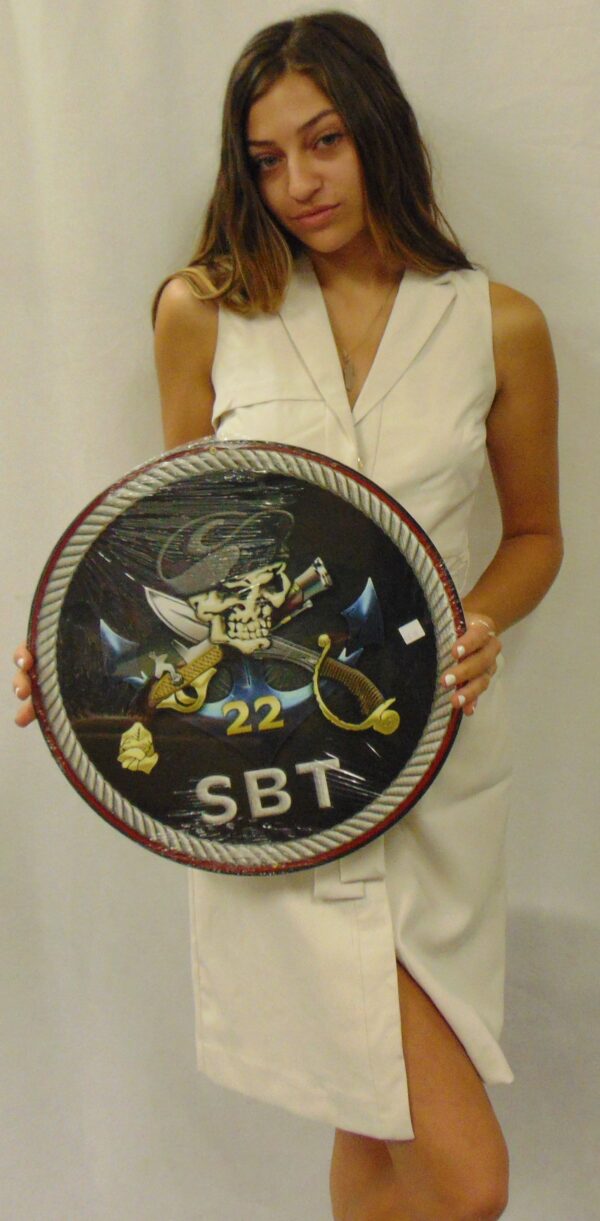 SPECIAL BOAT TEAM 22 all metal Sign 16" Round