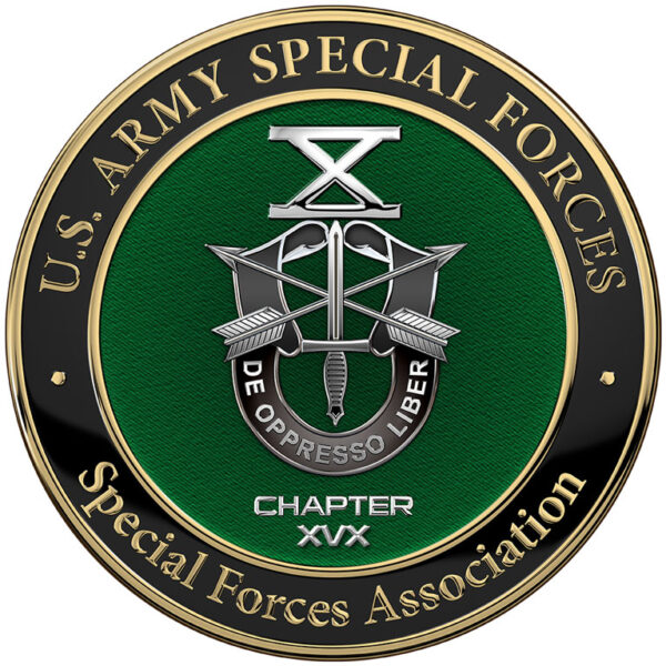 Special Forces Association All Metal Sign with your Association Number on it 14 x 14"
