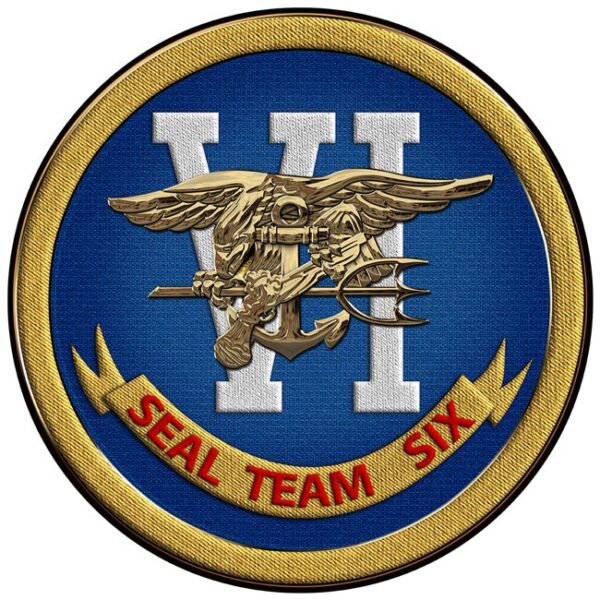 NAVY SEAL TEAM SIX all metal Sign 14" Round