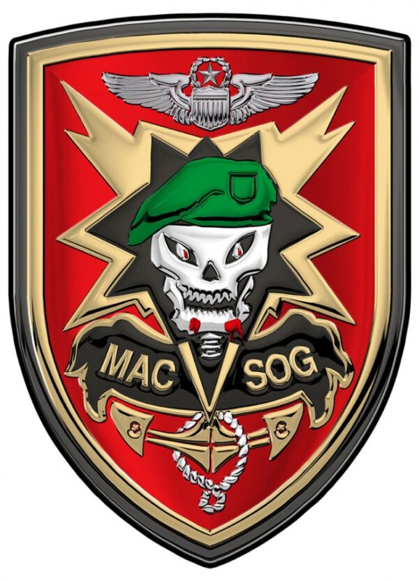 Military Assistance Command, Vietnam – Studies and Observations Group MACVSOG MACV SOG 18 x 12" all Metal Sign