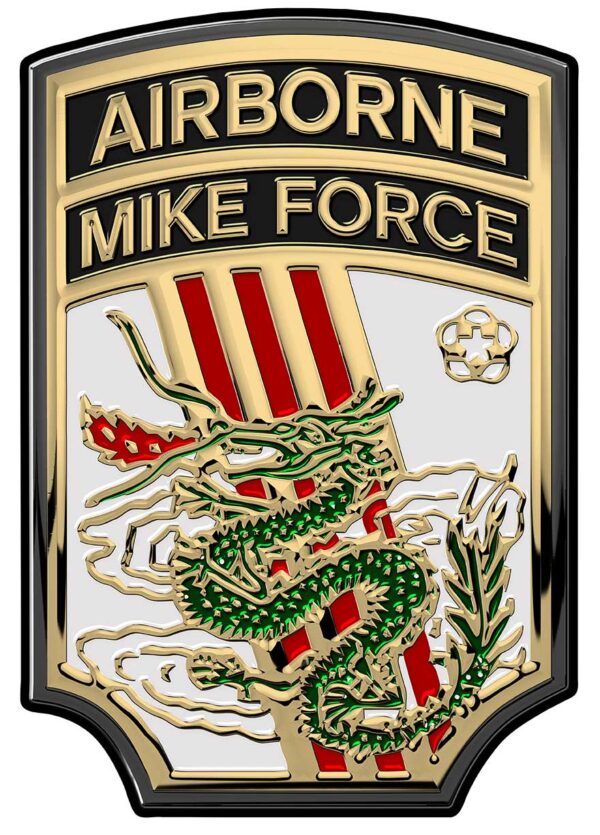 Mobile Strike Force Command Mike Force II CORPS All Metal Sign 11 x 17"