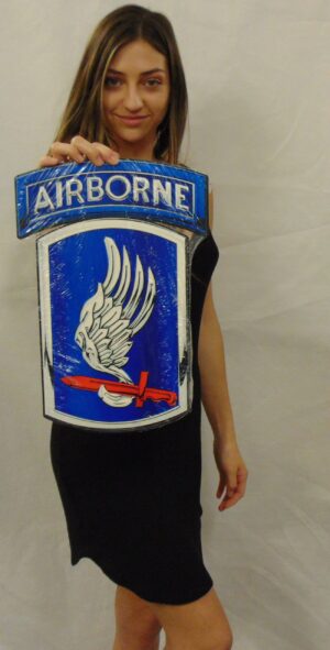 173rd Airborne Infantry Regiment Metal Sign 11 x 16"