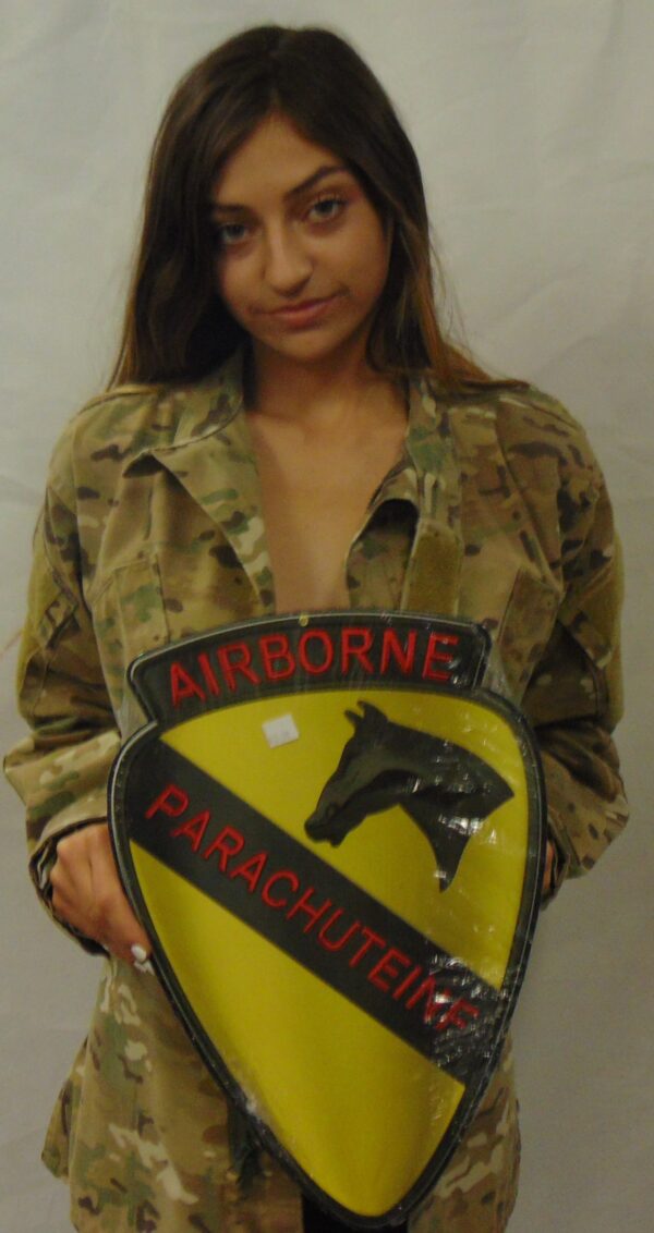 1st Cavalry (Airborne) Metal Sign 11 x 17"
