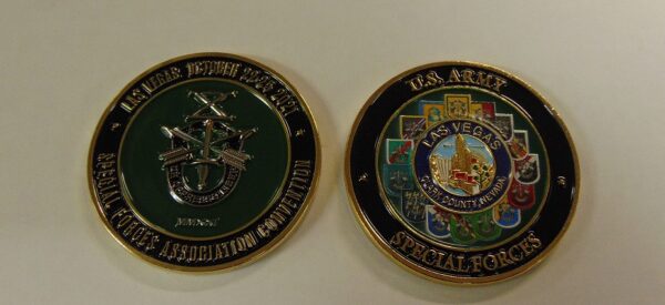 2021 Special Forces Association (SFA) Convention Challenge Coin - Las Vegas
