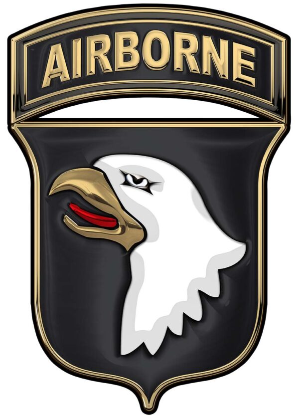 101st Airborne Division Metal Sign 11 x 16" Screaming Eagle