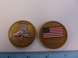 Combat Halo Challenge Coin